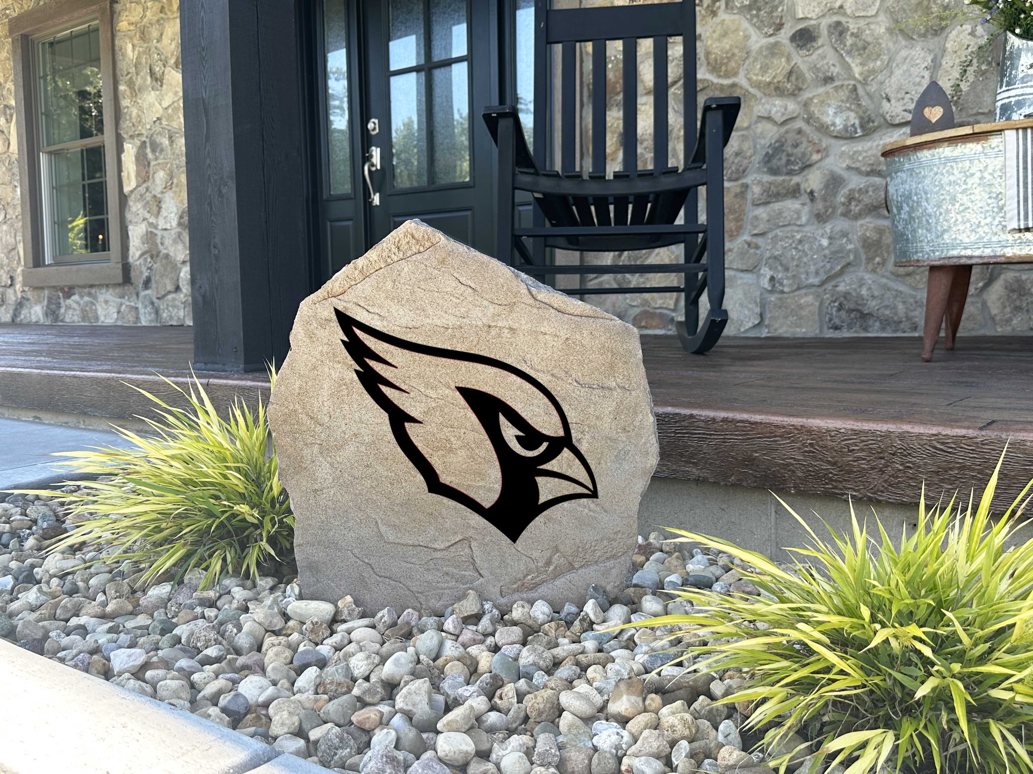 Arizona Cardinals Design-A-Stone Landscape Art