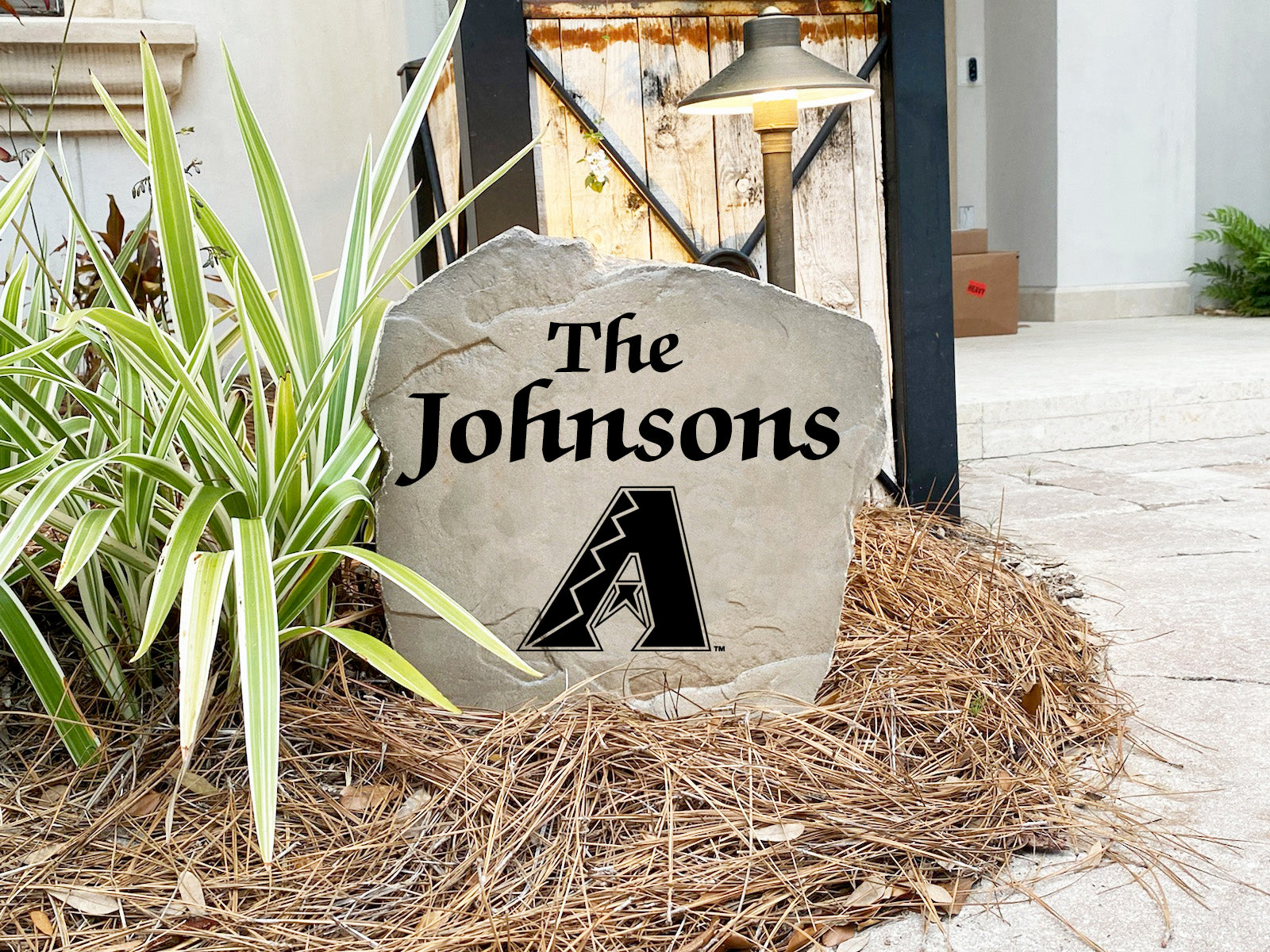 Arizona Diamondbacks Design-A-Stone Landscape Art Family Name