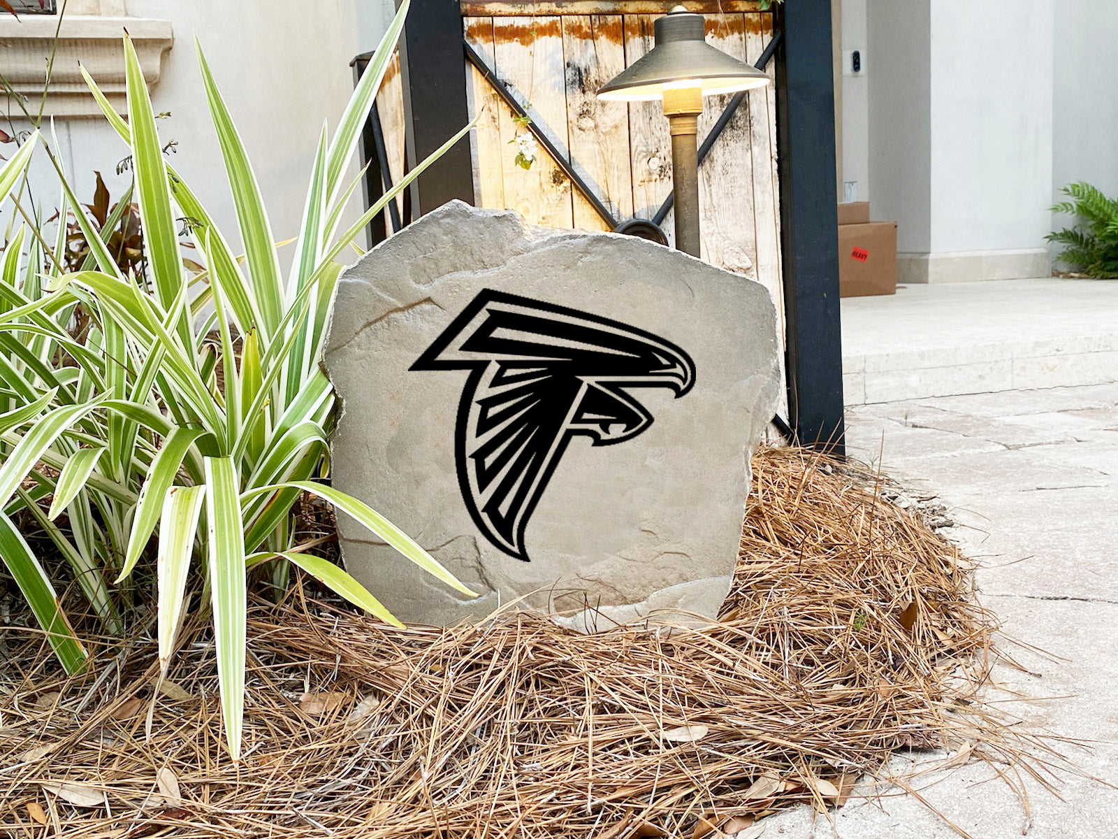 Atlanta Falcons Design-A-Stone Landscape Art