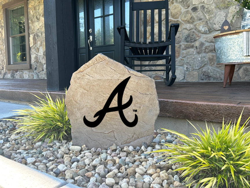 Atlanta Braves Design-A-Stone Landscape Art