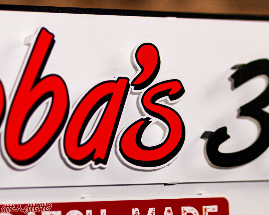 Bubba's 33 3D Metal Wall Art