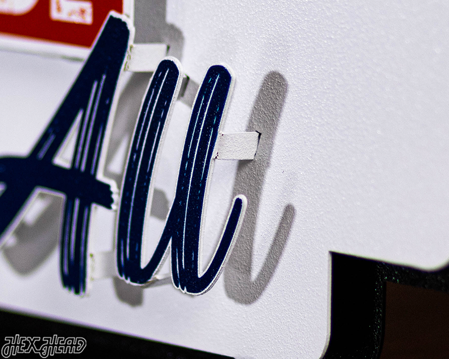 Bubba's 33 3D Metal Wall Art