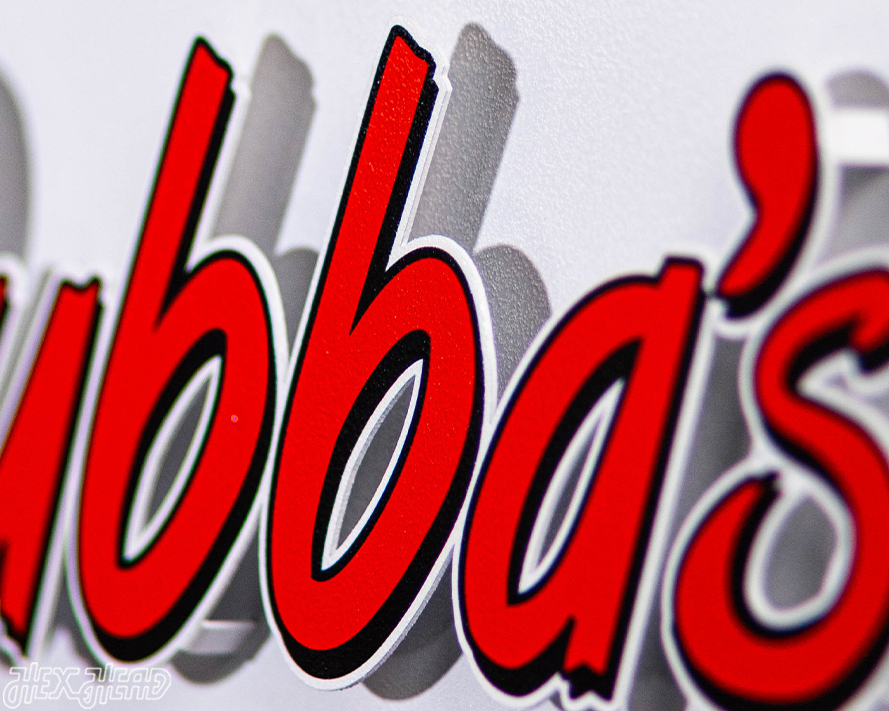 Bubba's 33 3D Metal Wall Art