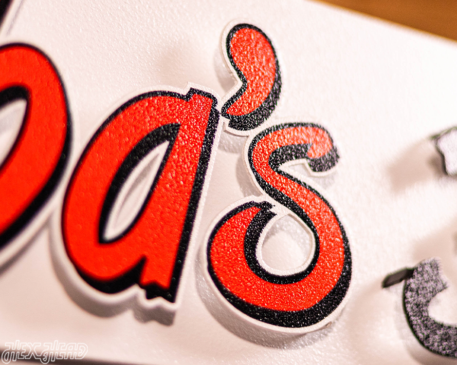 Bubba's 33 3D Metal Wall Art