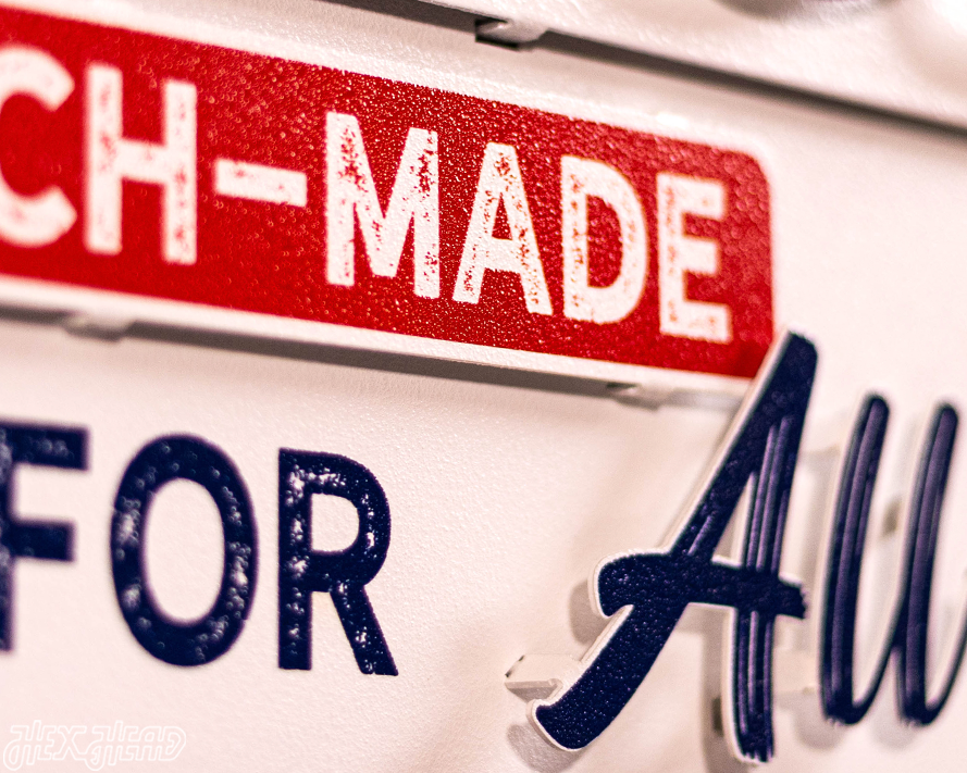 Bubba's 33 3D Metal Wall Art