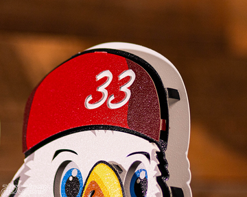 Bubba's 33 Eagle 3D Metal Wall Art