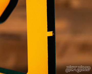 Baylor "BU" Logo 3D Vintage Metal Wall Art