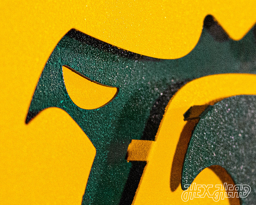 Baylor Bears Mascot 3D Metal Wall Art