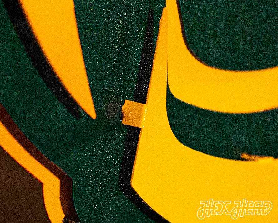 Baylor Bears Mascot 3D Metal Wall Art