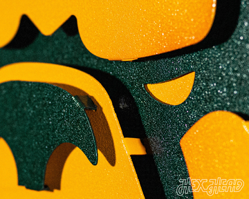 Baylor Bears Mascot 3D Metal Wall Art