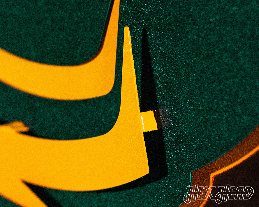 Baylor Bears Mascot 3D Metal Wall Art