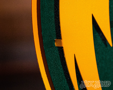 Baylor Bears Mascot 3D Metal Wall Art