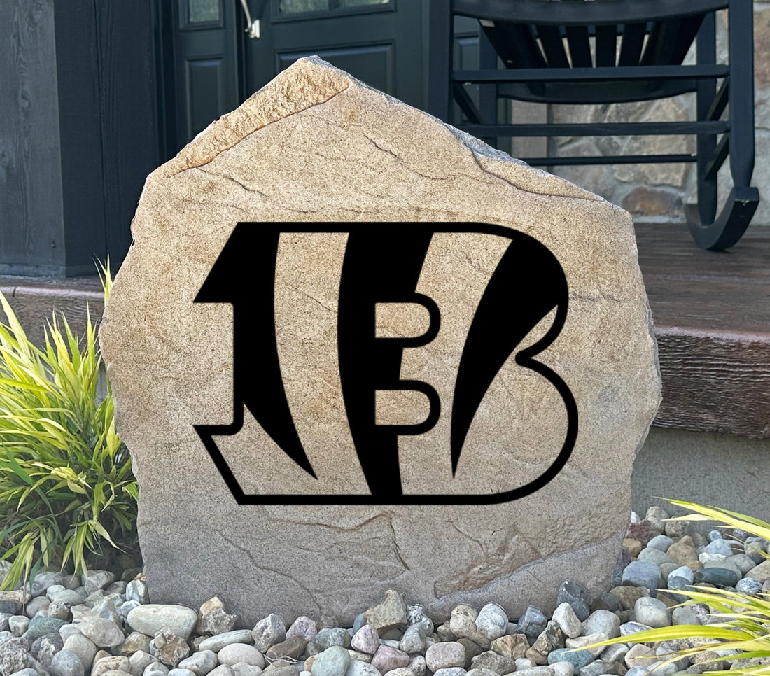 Cincinnati Bengals Design-A-Stone Landscape Art