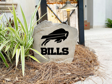 Buffalo Bills Design-A-Stone Landscape Art
