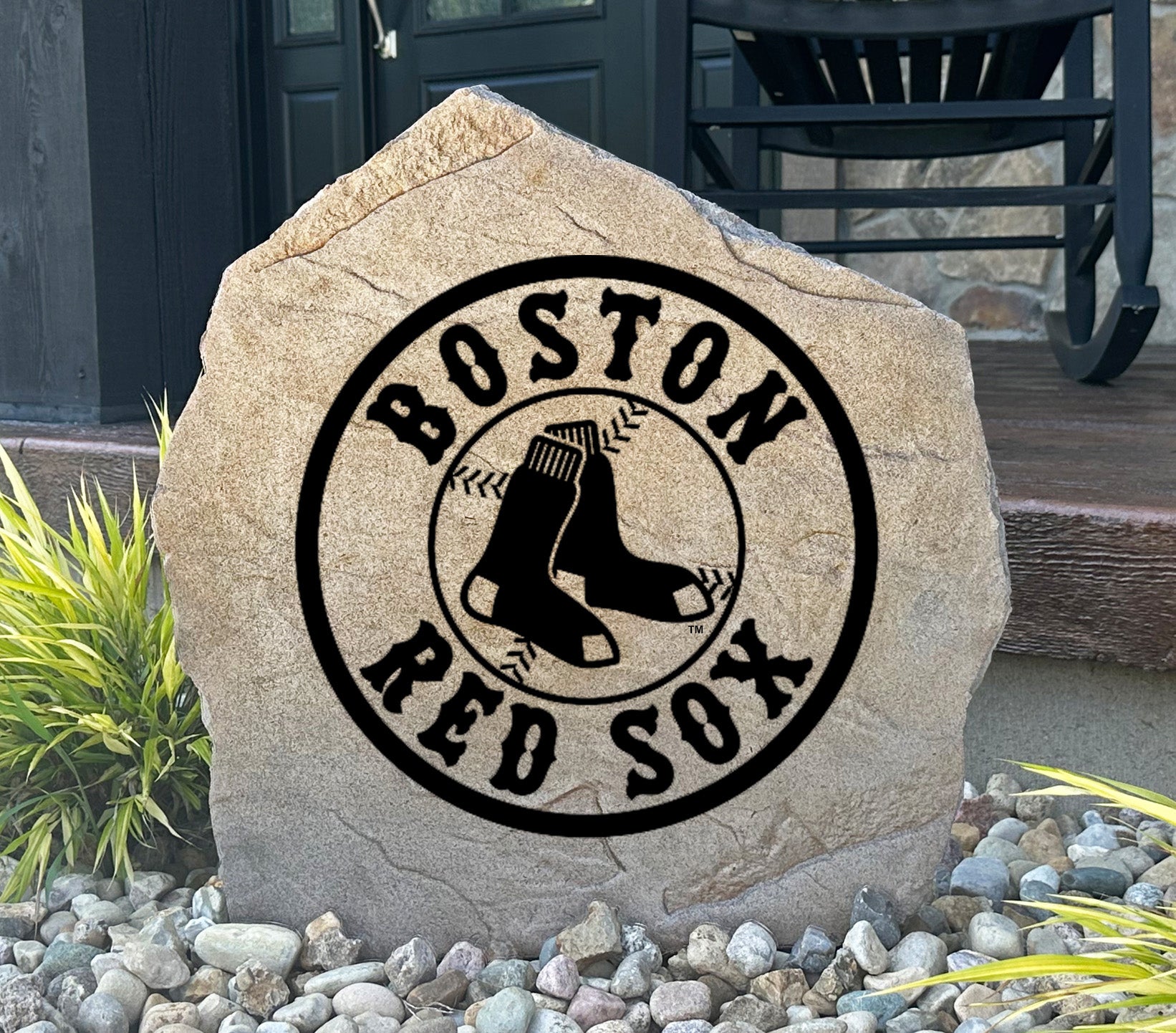 Boston Red Sox Design-A-Stone Landscape Art