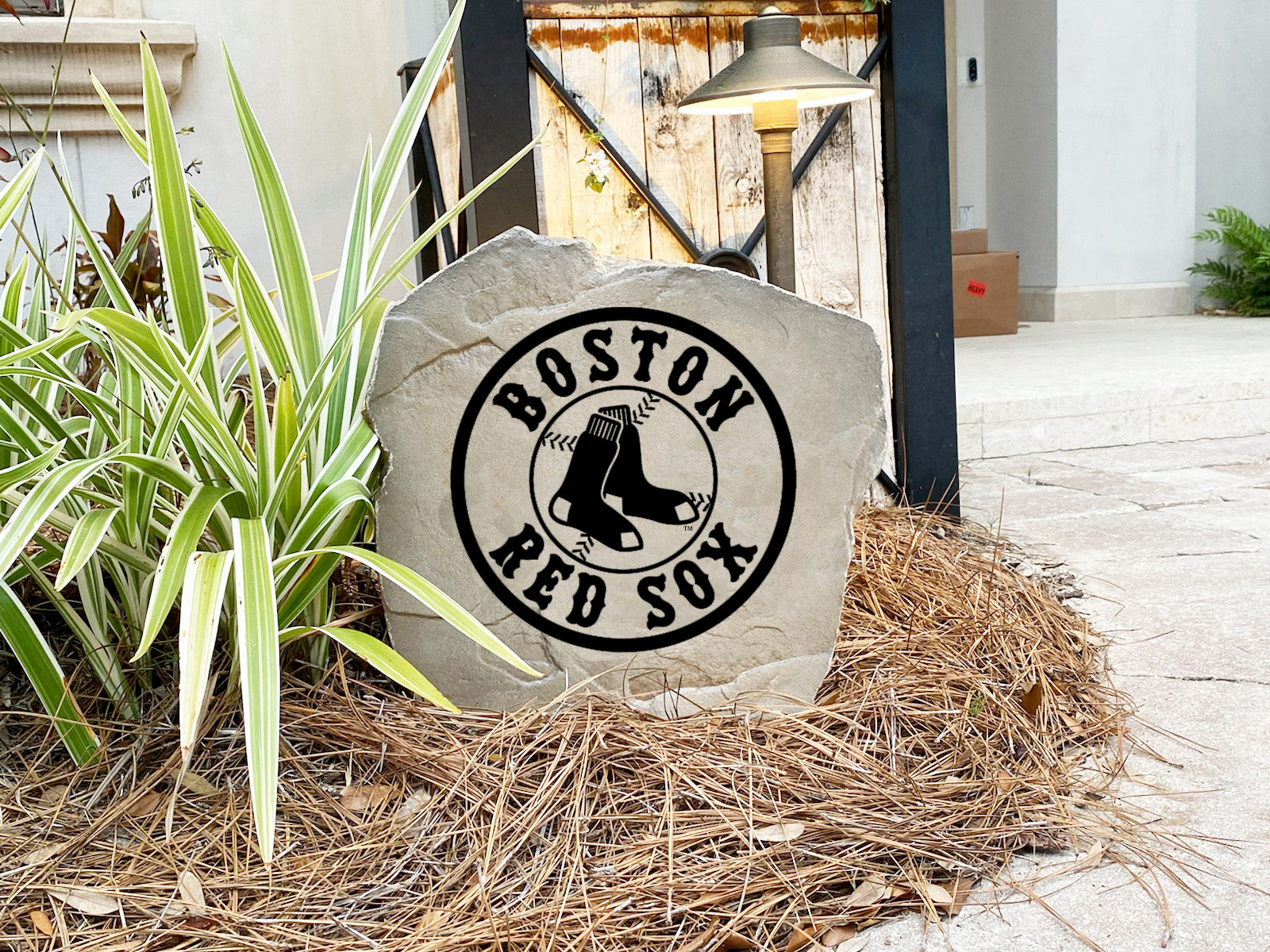 Boston Red Sox Design-A-Stone Landscape Art