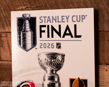 2026 Stanley Cup Ticket Stub Single Layer Metal Wall Art