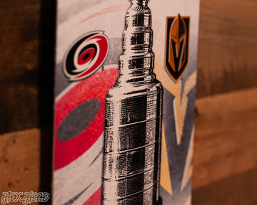 2026 Stanley Cup Ticket Stub Single Layer Metal Wall Art