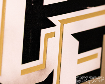 Central Florida  Knights "UCF" 3D Metal Wall Art