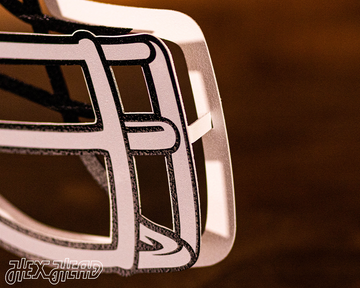 Cincinnati Bengals BLITZ Collection - 8 Layer Helmet 3D Vintage Metal Wall Art