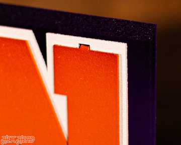 Clemson Classic 3D Vintage Metal Wall Art