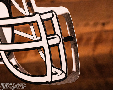 Clemson Tigers BLITZ COLLECTION - 8 LAYER 3D Metal Wall Art
