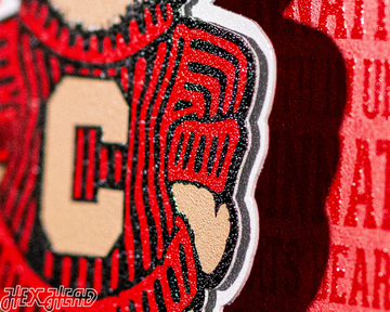 Cincinnati Bearcats CRAFT SERIES 3D Embossed Metal Wall Art