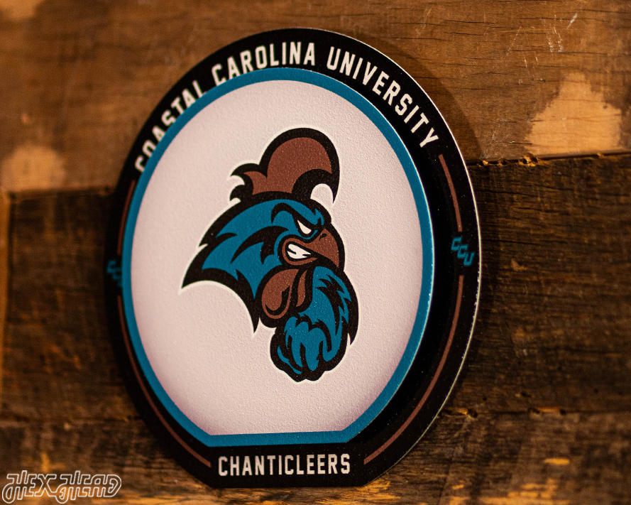 Coastal Carolina "Double Play" On the Shelf or on the Wall Art