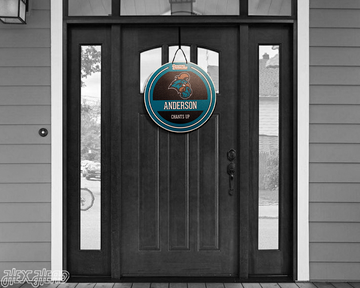 Coastal Carolina Chanticleers Personalized Monogram Metal Art