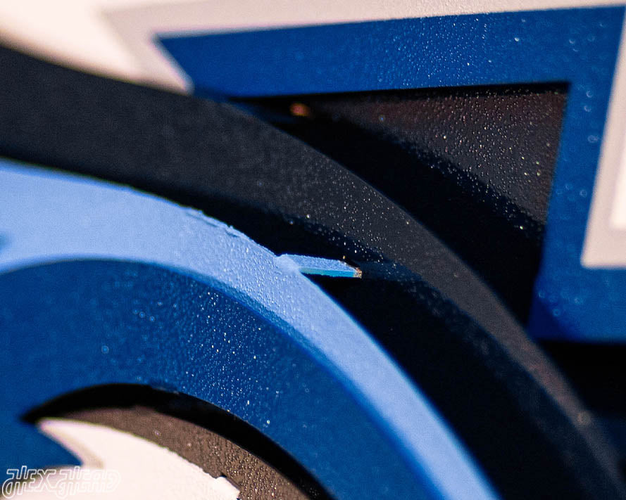 Creighton Bluejays 3D Vintage Metal Wall Art