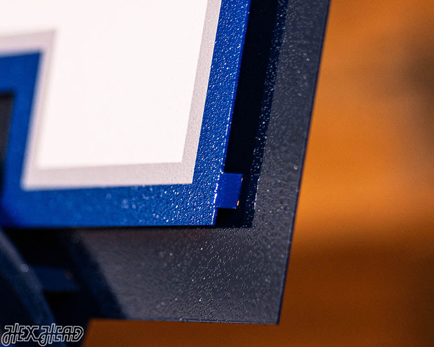 Creighton Bluejays 3D Vintage Metal Wall Art