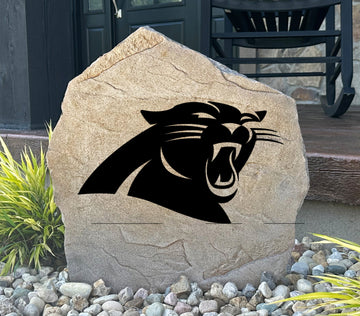 Carolina Panthers Design-A-Stone Landscape Art
