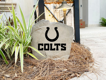 Indianapolis Colts Design-A-Stone Landscape Art