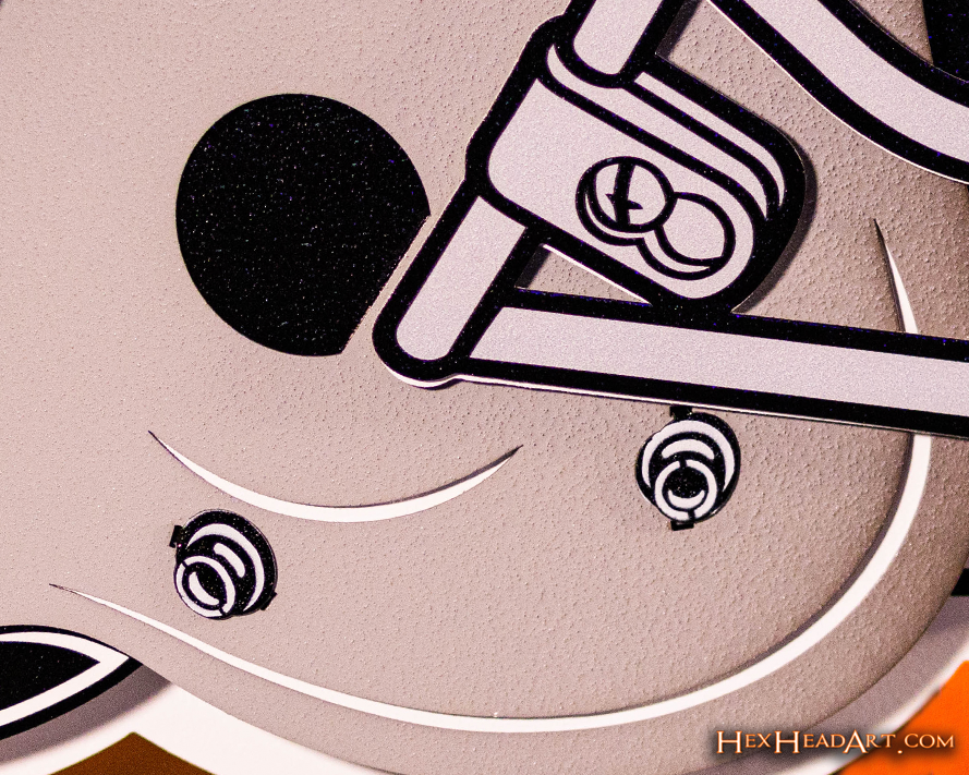 Dallas Cowboys BLITZ Collection - 8 Layer Helmet 3D Vintage Metal Wall Art