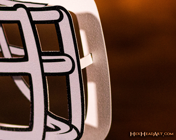 Dallas Cowboys BLITZ Collection - 8 Layer Helmet 3D Vintage Metal Wall Art