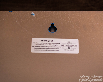 Detroit Lions Namemark 3D Vintage Metal Wall Art