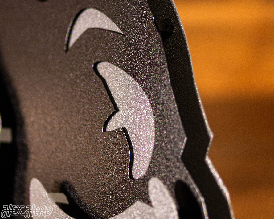 MONOCHROME - Duke Blue Devil Mascot 3D Vintage Metal Wall Art