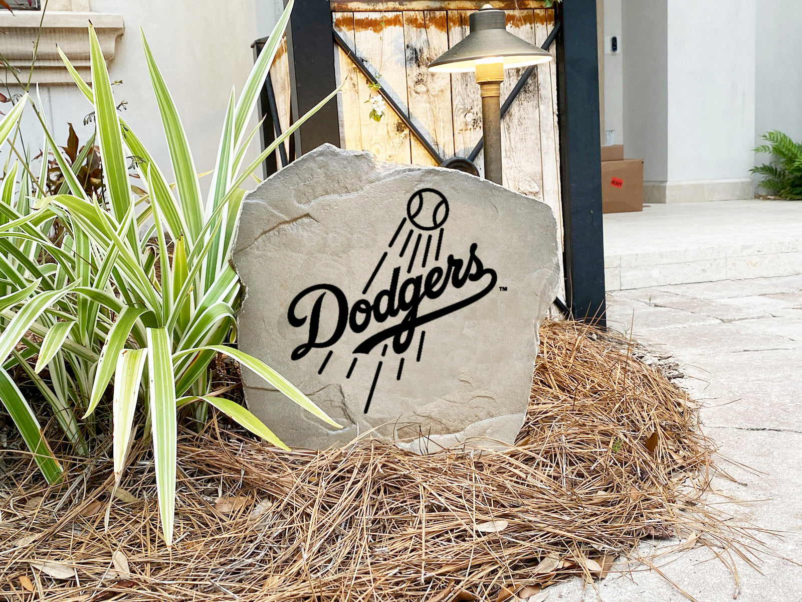 Los Angeles Dodgers Design-A-Stone Landscape Art