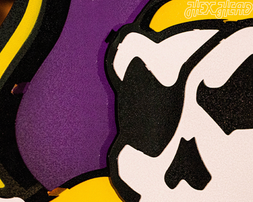 East Carolina ECU "PIRATE" 3D Vintage Metal Wall Art