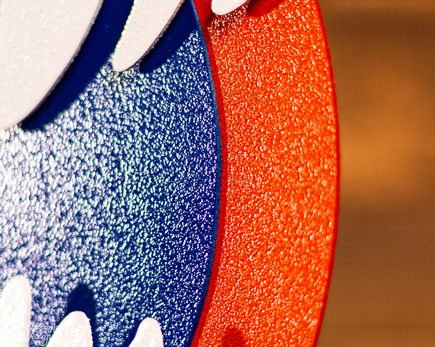 Florida Gators "GATOR HEAD"  3D Vintage Metal Wall Art