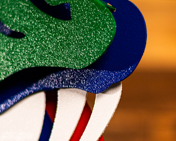 Florida Gators "GATOR HEAD"  3D Vintage Metal Wall Art