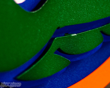 Florida Gators "GATOR HEAD"  3D Vintage Metal Wall Art