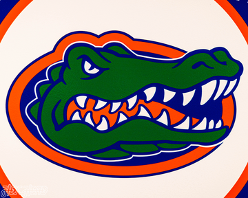 VARSITY Collection- SINGLE layer Florida Gators Metal Wall Art