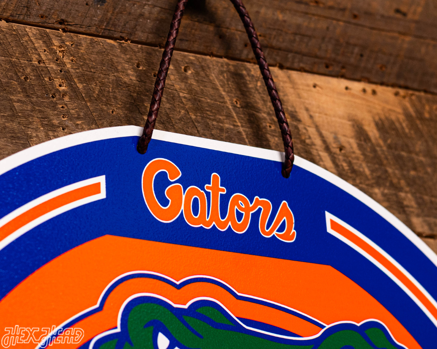 Florida Gators Personalized Monogram Metal Art