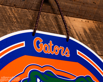 Florida Gators Personalized Monogram Metal Art