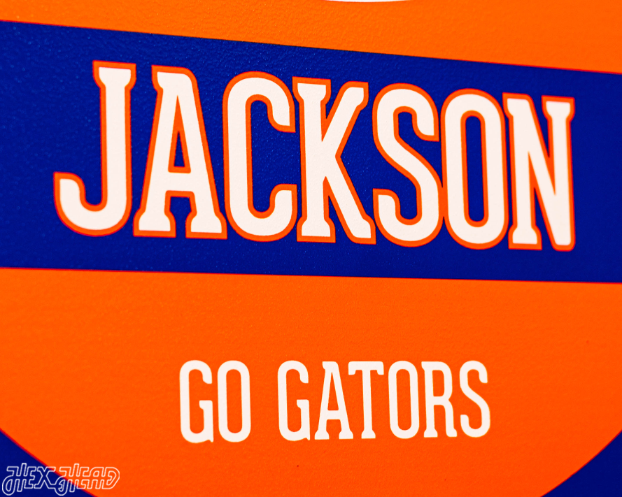 Florida Gators Personalized Monogram Metal Art