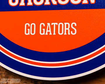 Florida Gators Personalized Monogram Metal Art