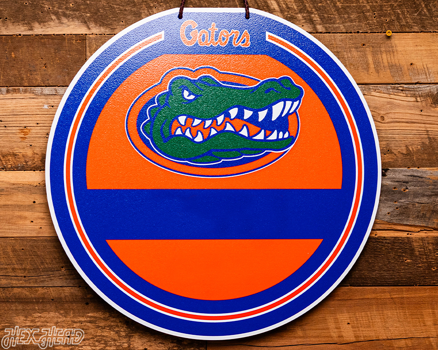 Florida Gators Personalized Monogram Metal Art