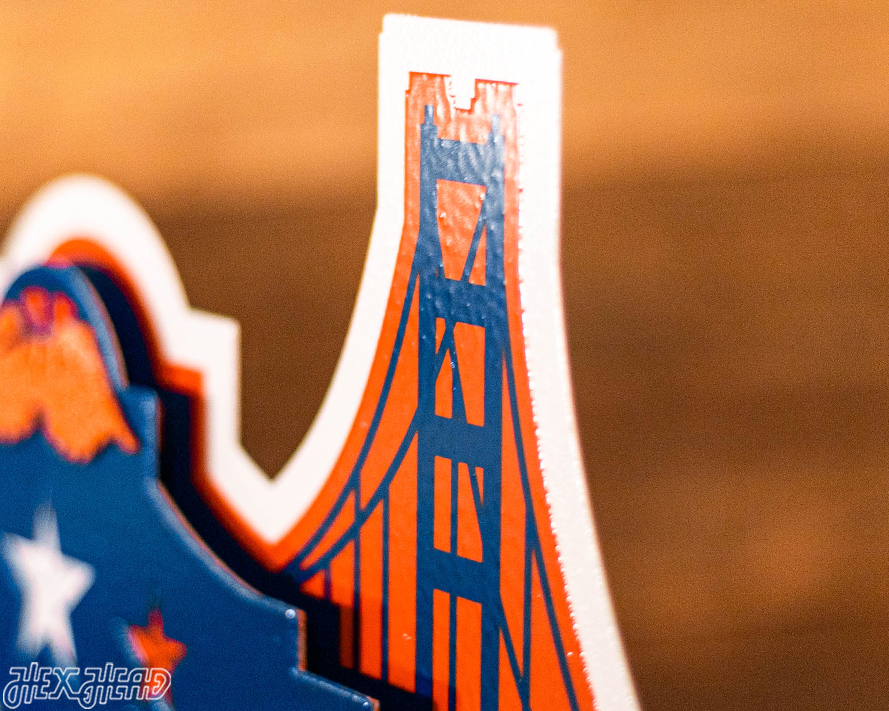 Florida Gators 2025 National Basketball Champions 3D Vintage Metal Wall Art