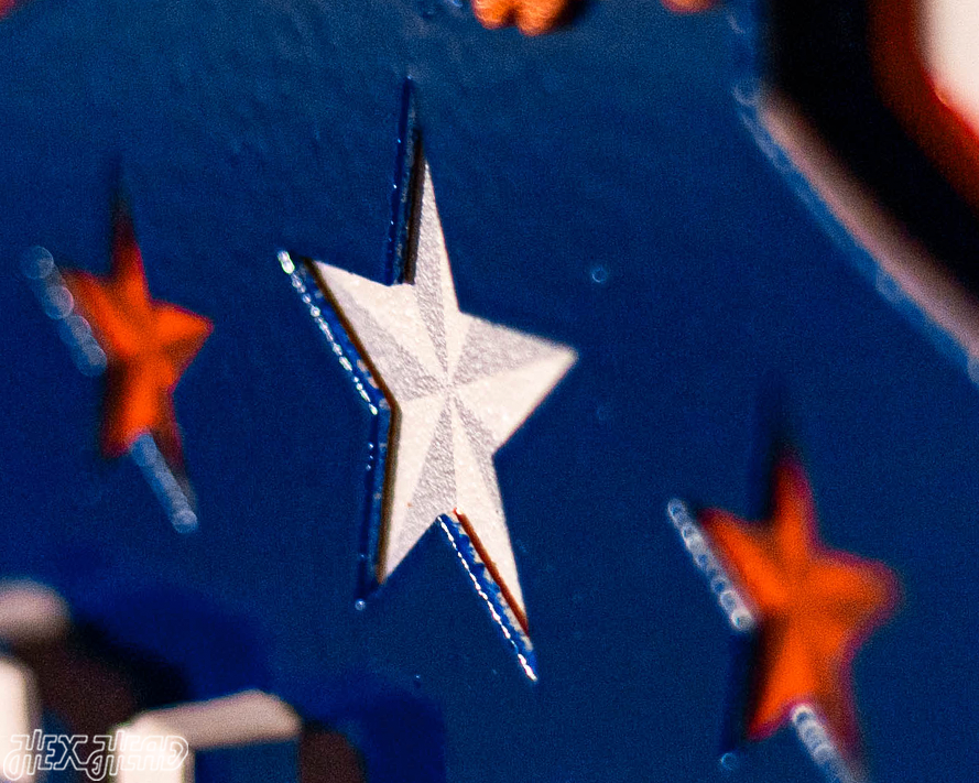 Florida Gators 2025 National Basketball Champions 3D Vintage Metal Wall Art